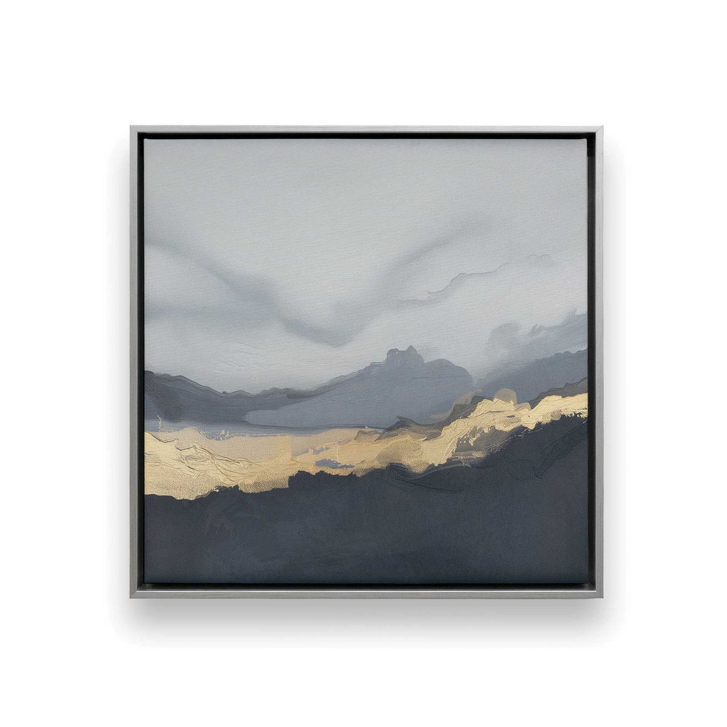 [Color:Opaque White], Picture of art in a White frame