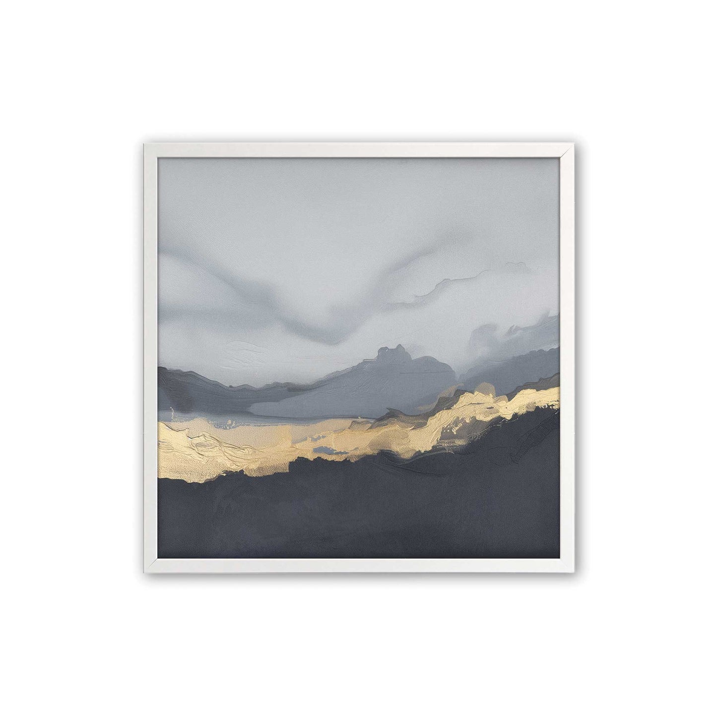 [Color:Opaque White], Picture of art in a Opaque White frame