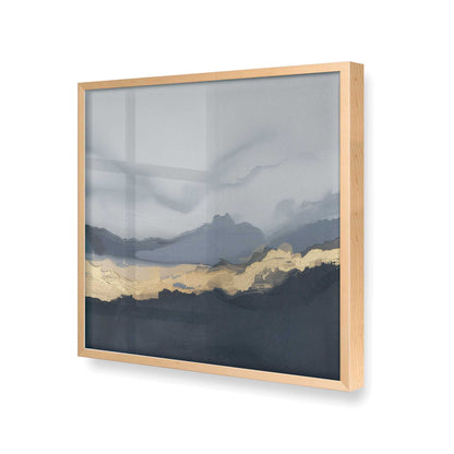 [Color:Raw Maple], Picture of art in a Raw Maple frame at an angle