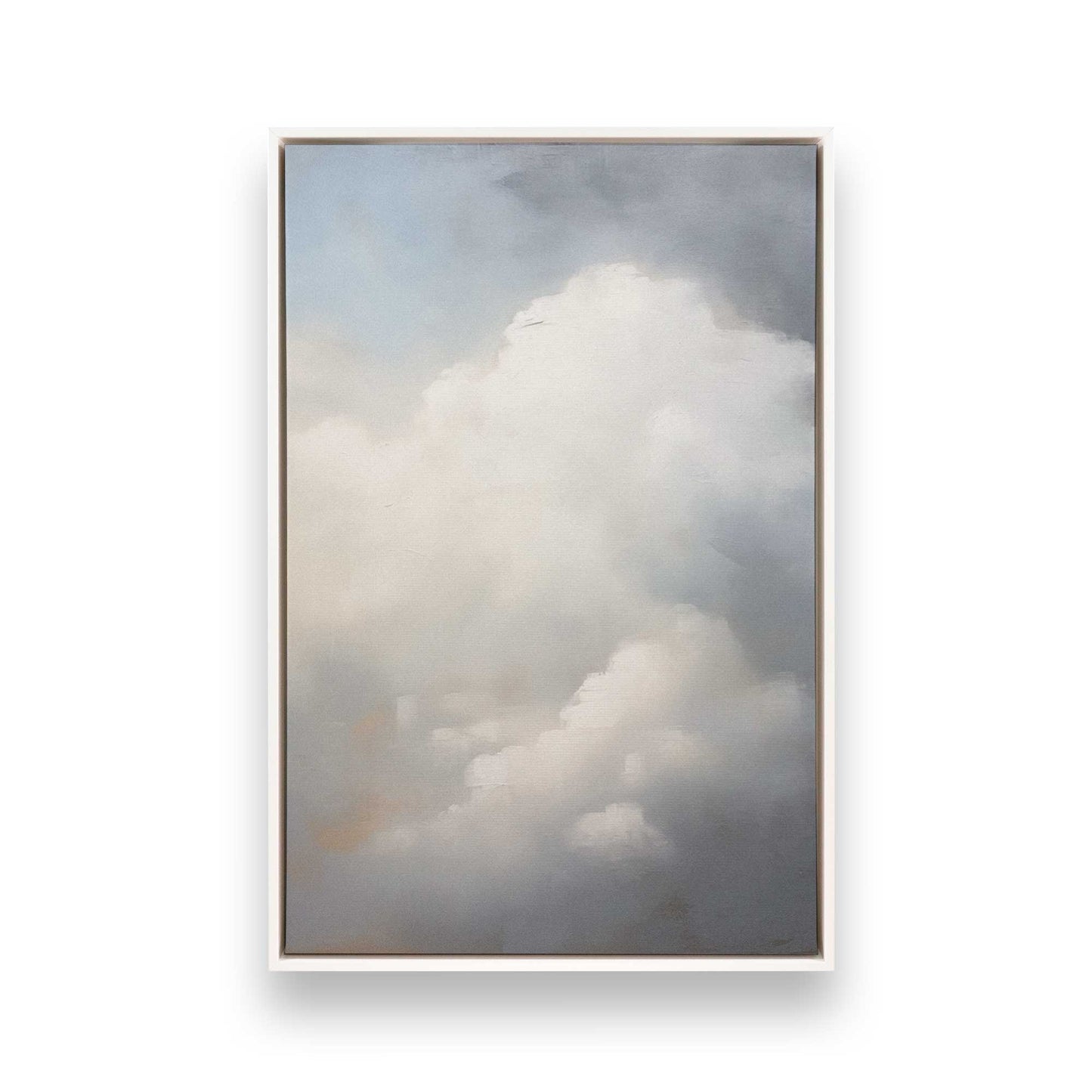 [Color:Opaque White], Picture of art in a White frame