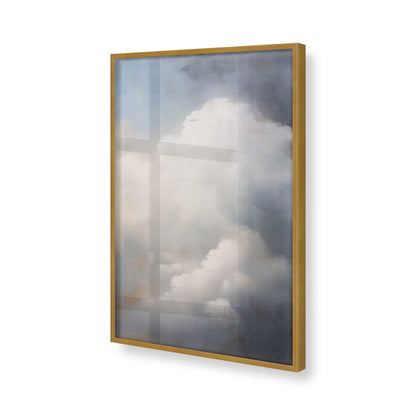 [Color:Polished Gold], Picture of art in a Polished Gold frame of the corner