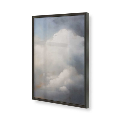 [Color:Satin Black], Picture of art in a Satin Black frame of the corner