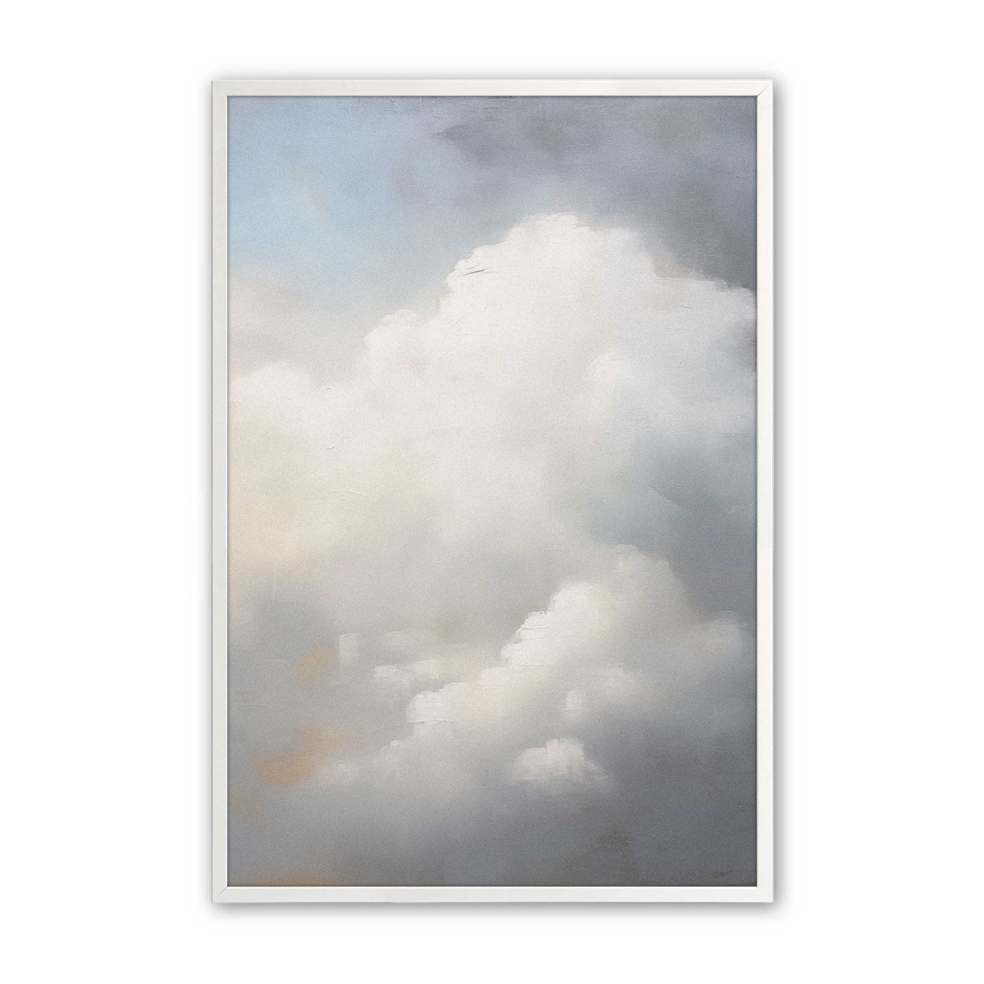 [Color:Opaque White], Picture of art in a Opaque White frame