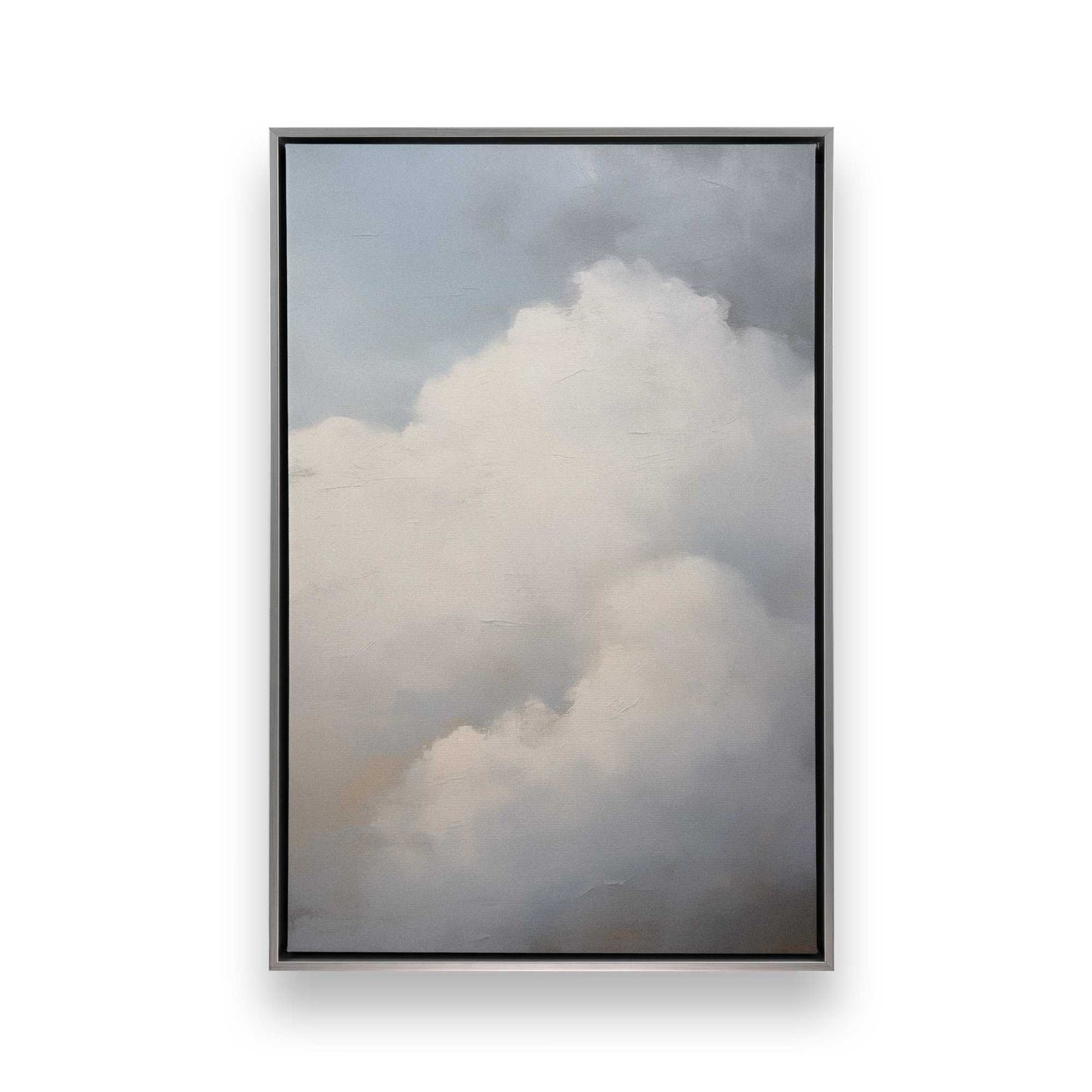 [Color:Opaque White], Picture of art in a White frame