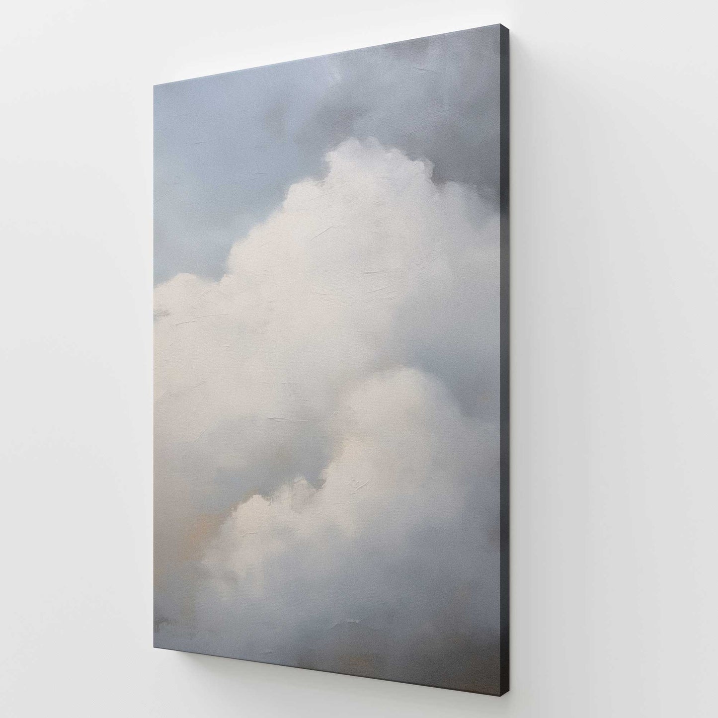 [Color:Stretched Canvas], Picture of art at an angle