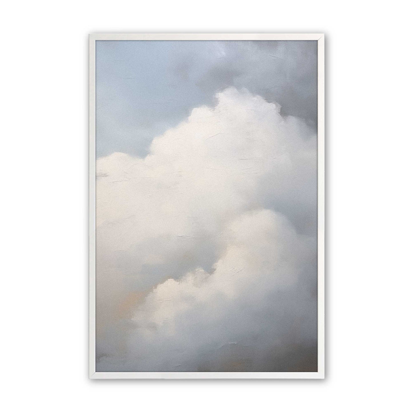 [Color:Opaque White], Picture of art in a Opaque White frame