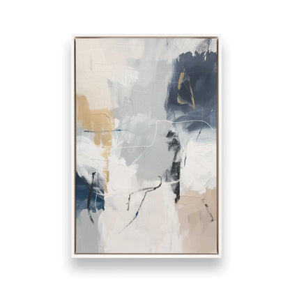 [Color:Opaque White], Picture of art in a White frame