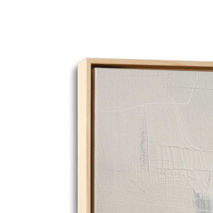 [Color:American Maple], Picture of art in a American Maple frame at an angle