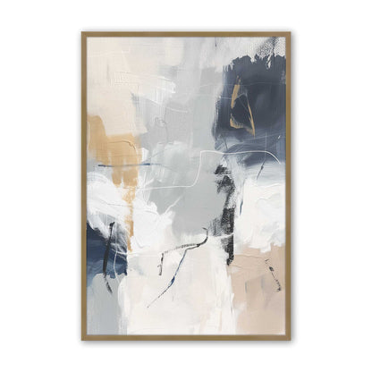 [Color:Brushed Gold], Picture of art in a Brushed Gold frame