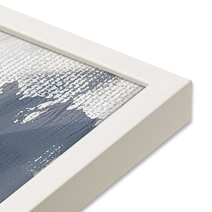 [Color:Opaque White], Picture of art in a Opaque White frame at an angle