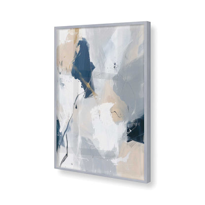 [Color:Polished Chrome], Picture of art in a Polished Chrome frame of the corner