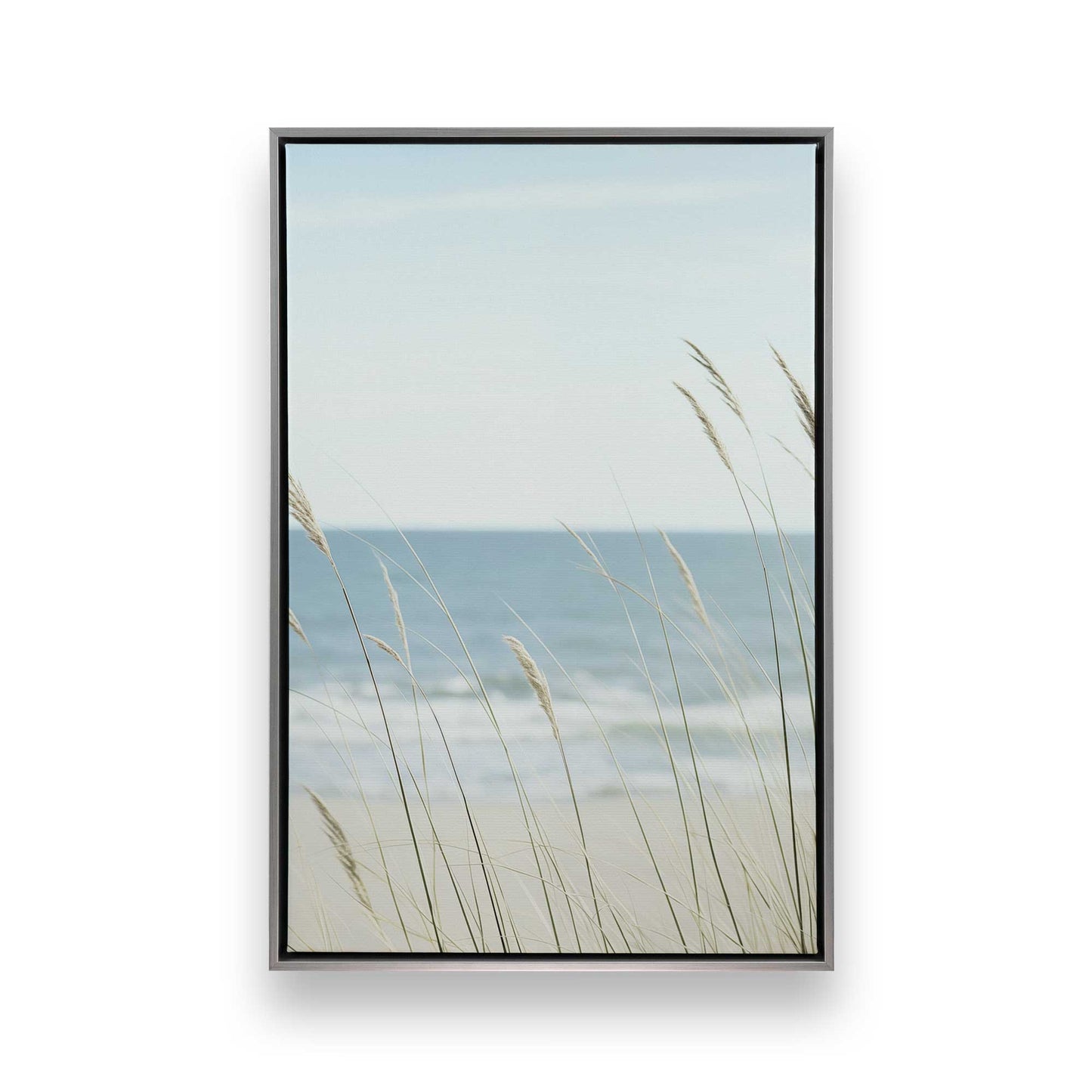 [Color:Opaque White], Picture of art in a White frame