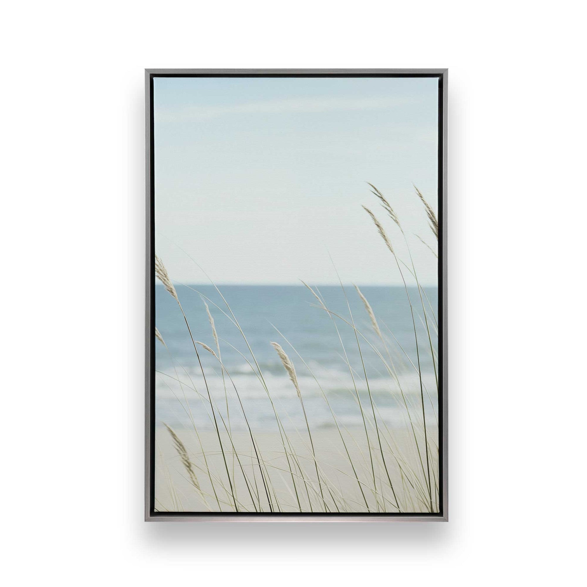 [Color:Opaque White], Picture of art in a White frame