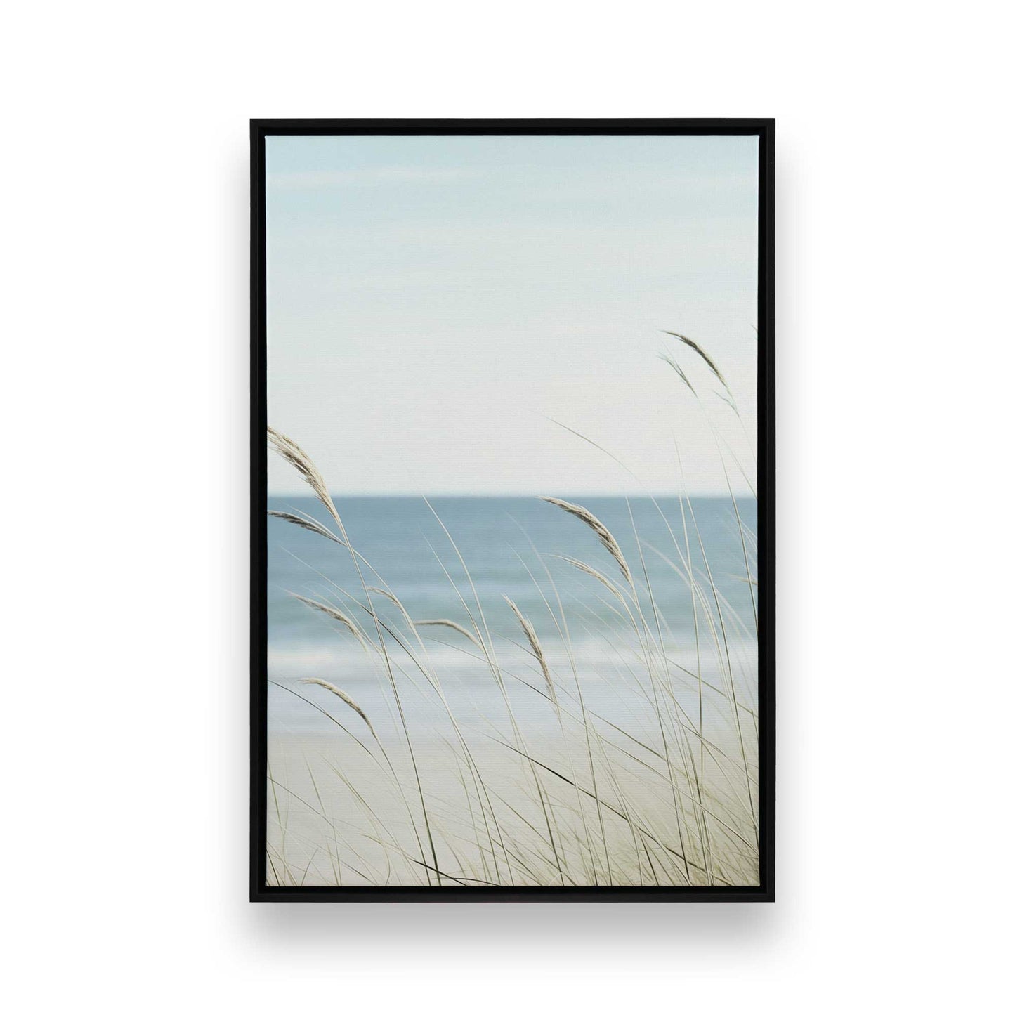 [Color:Satin Black], Picture of art in a Satin Black frame