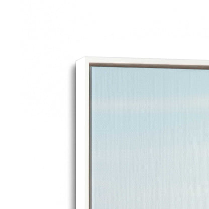 [Color:Opaque White], Picture of art in a White frame at an angle