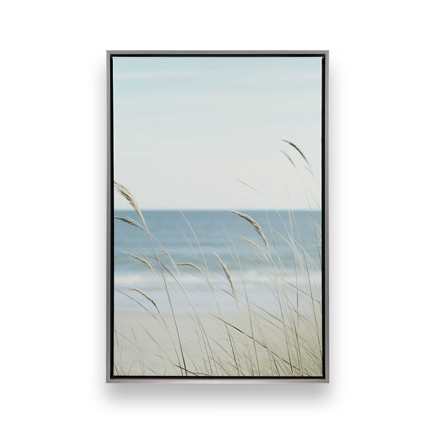 [Color:Opaque White], Picture of art in a White frame