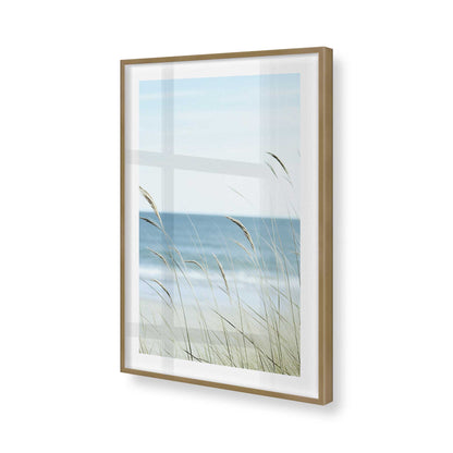 [Color:Brushed Gold], Picture of art in a Brushed Gold frame of the corner