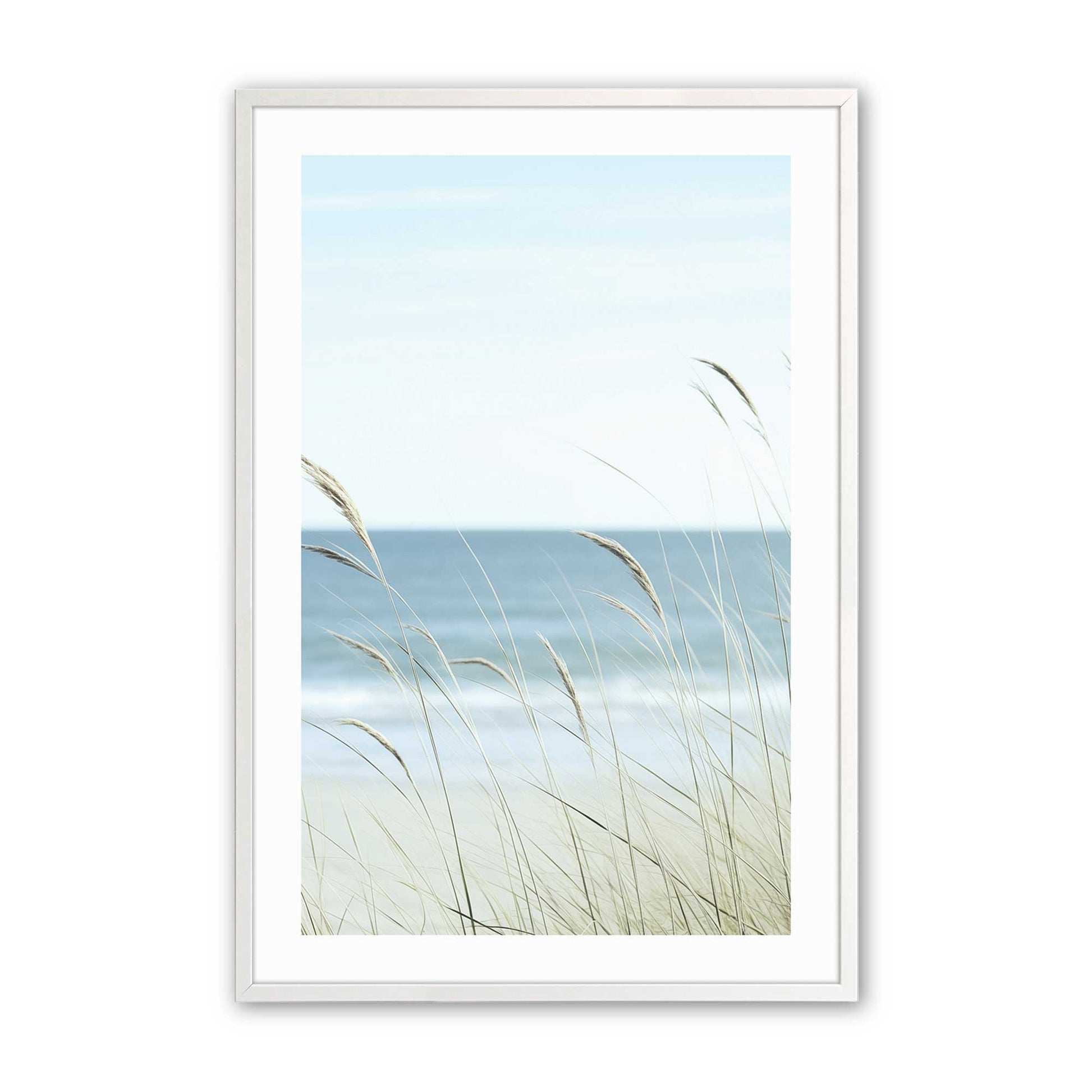 [Color:Opaque White], Picture of art in a Opaque White frame