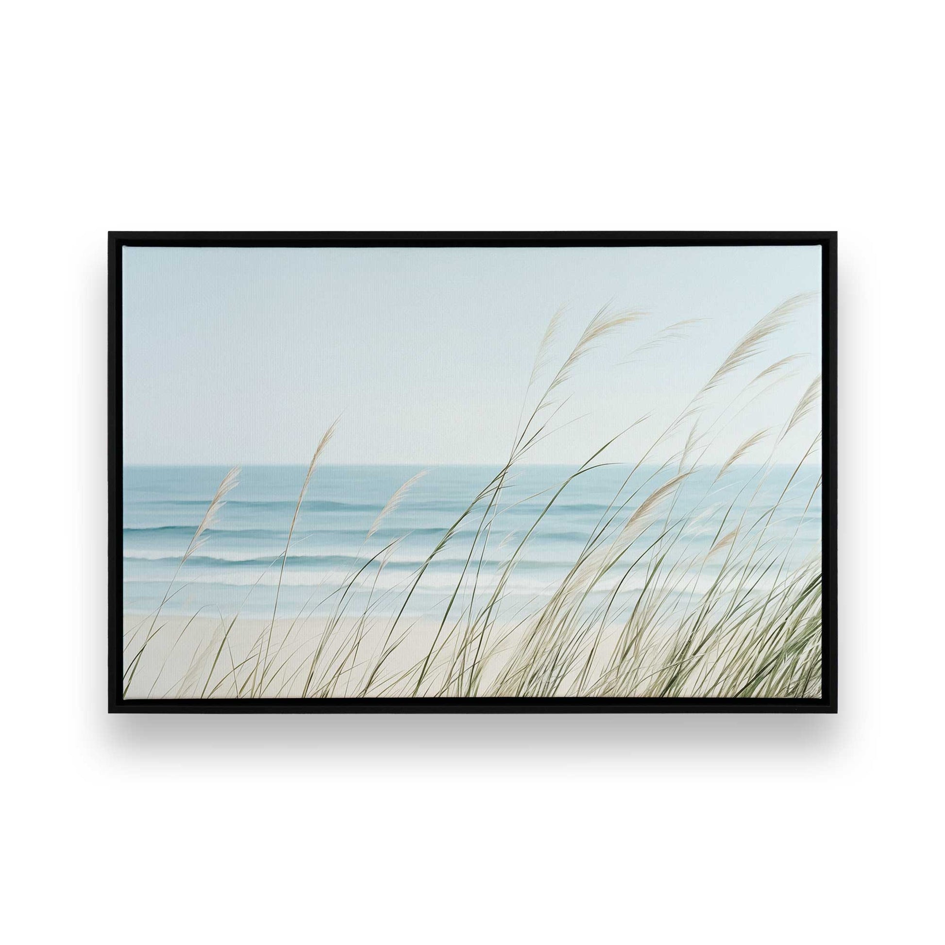 [Color:Satin Black], Picture of art in a Satin Black frame