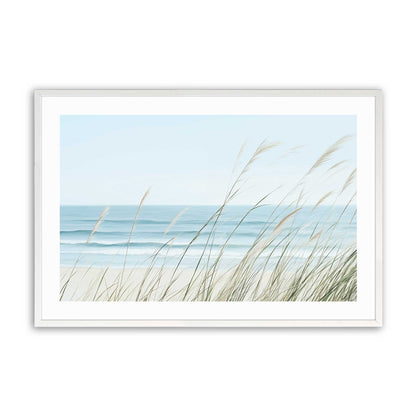 [Color:Opaque White], Picture of art in a Opaque White frame