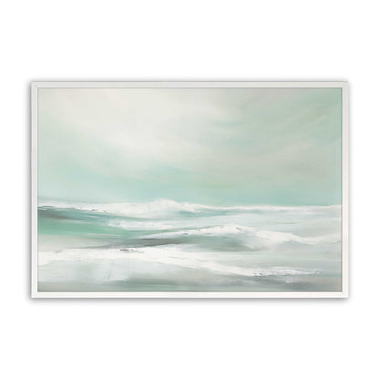 [Color:Opaque White], Picture of art in a Opaque White frame