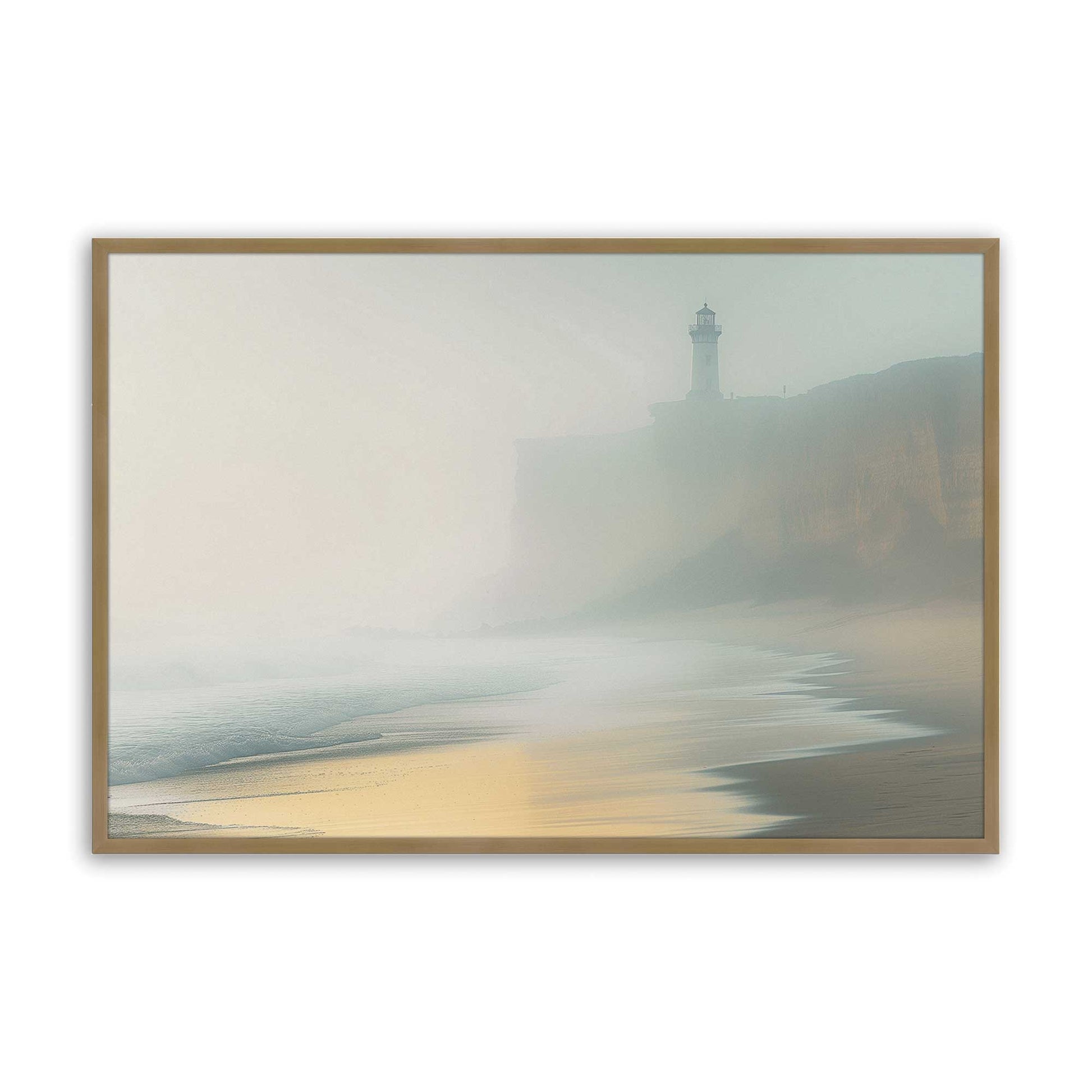 [Color:Brushed Gold], Picture of art in a Brushed Gold frame