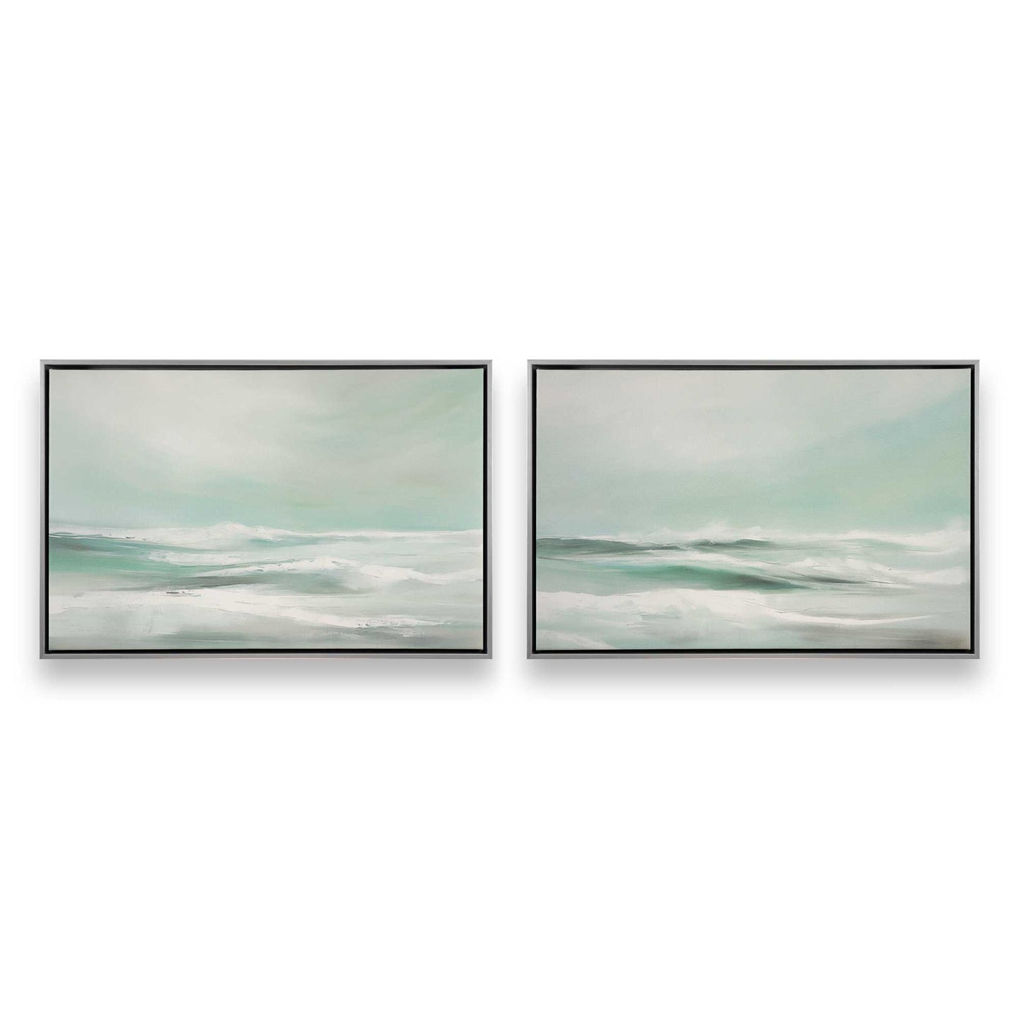 [Color:Opaque White], Picture of art in a White frame