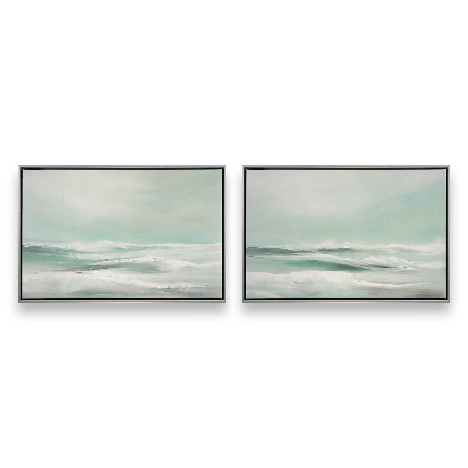 [Color:Opaque White], Picture of art in a White frame