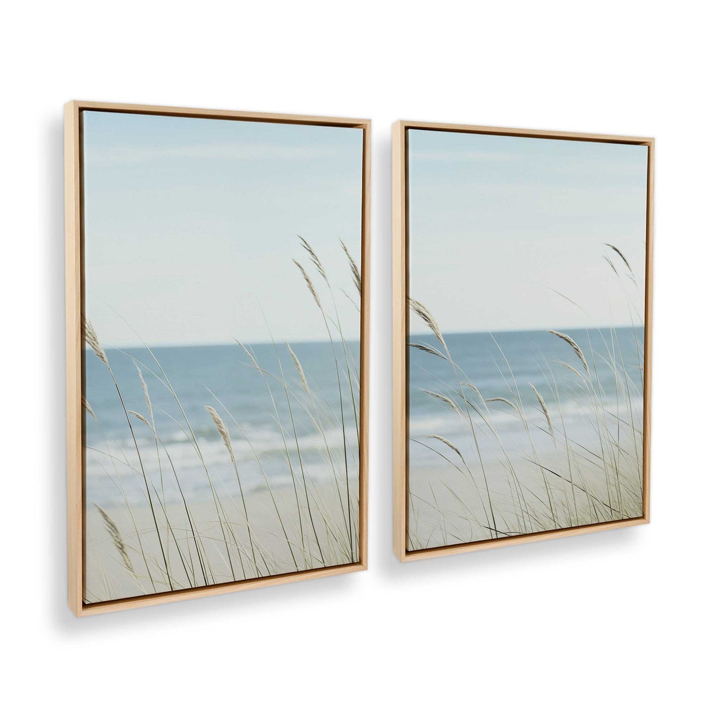 [Color:Polished Gold], Picture of art in a Polished Gold frame at an angle