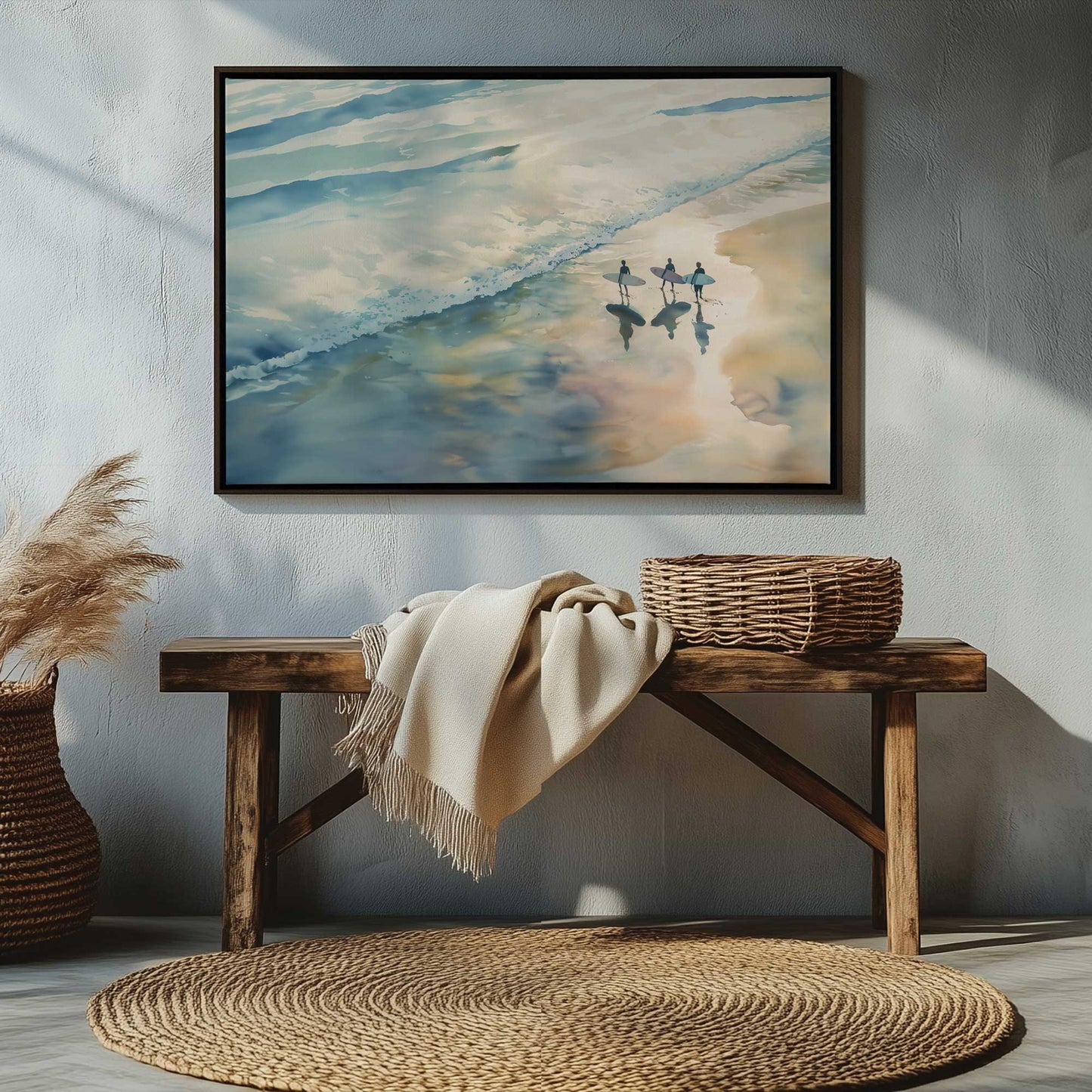 Picture of art in a room