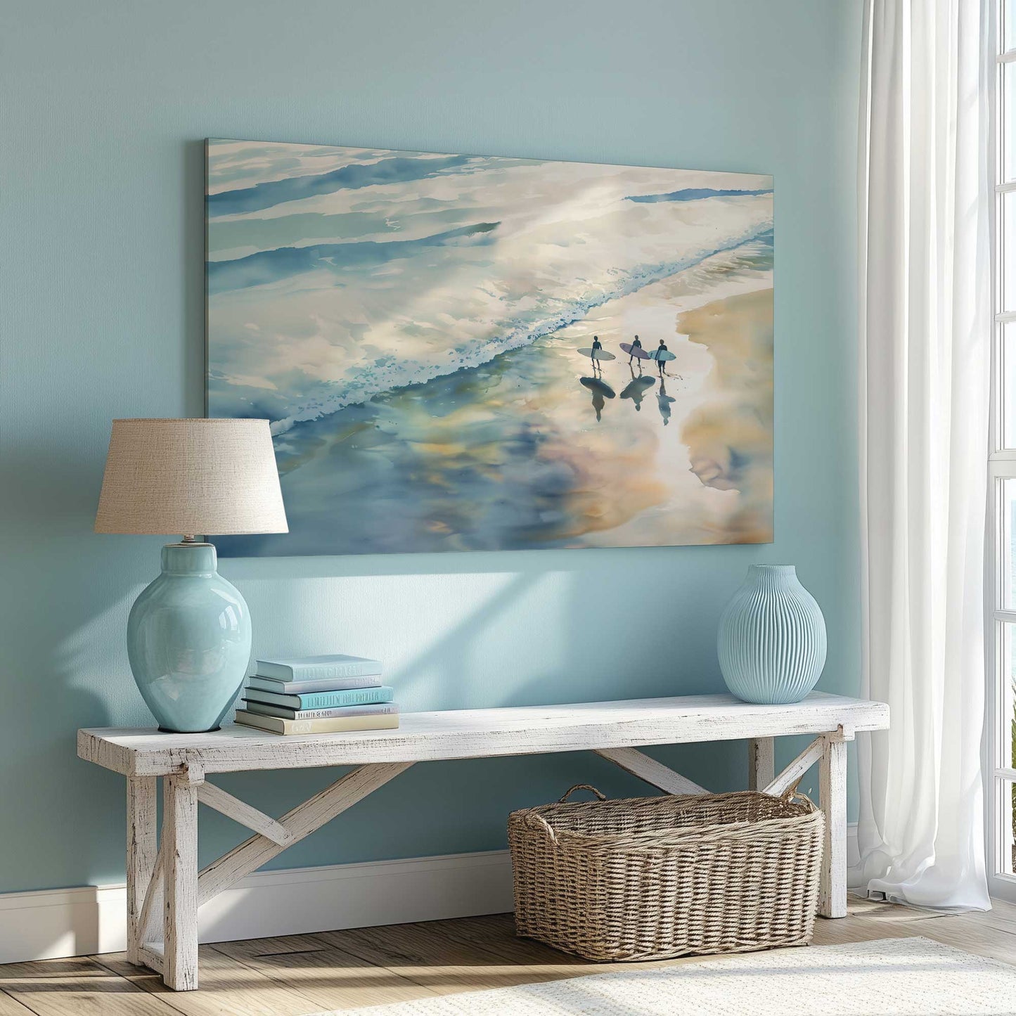 Picture of art in a room