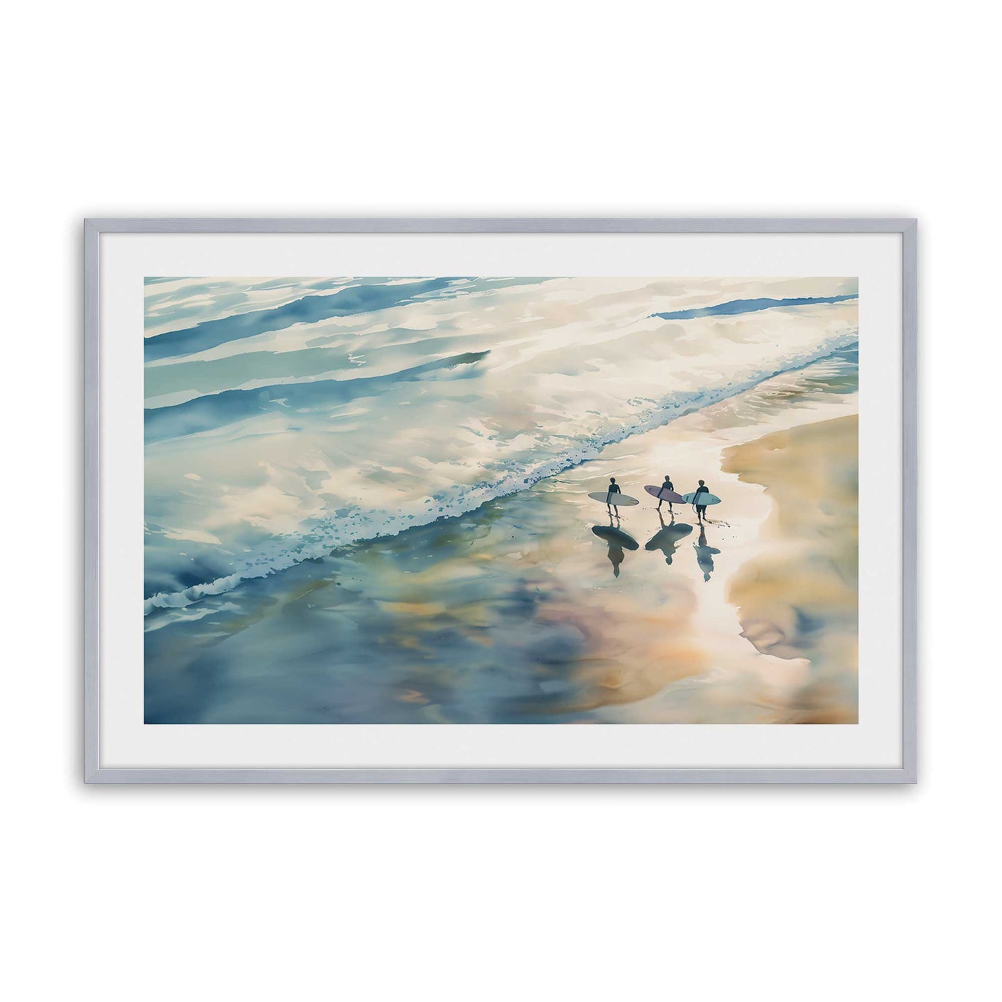 [Color:Polished Chrome], Picture of art in a Polished Chrome frame
