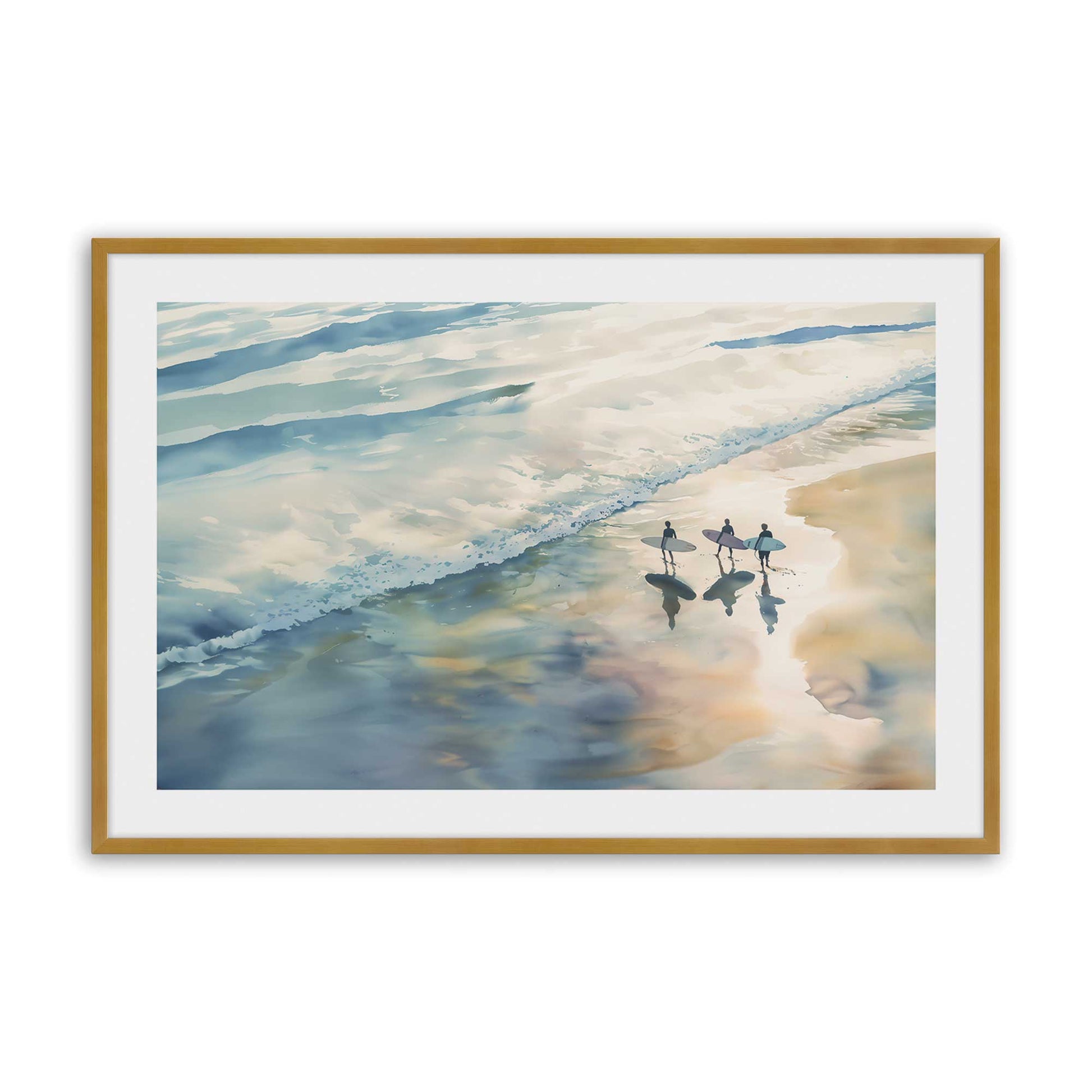 [Color:Polished Gold], Picture of art in a Polished Gold frame