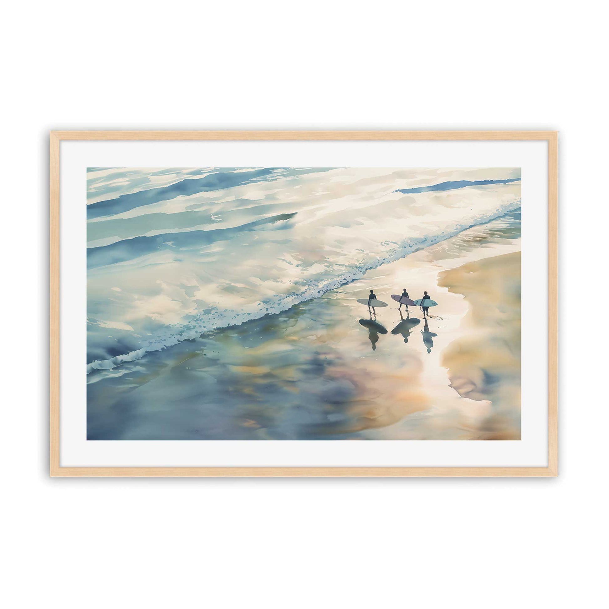 [Color:Raw Maple], Picture of art in a Raw Maple frame