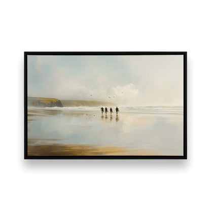 [Color:Satin Black], Picture of art in a Satin Black frame