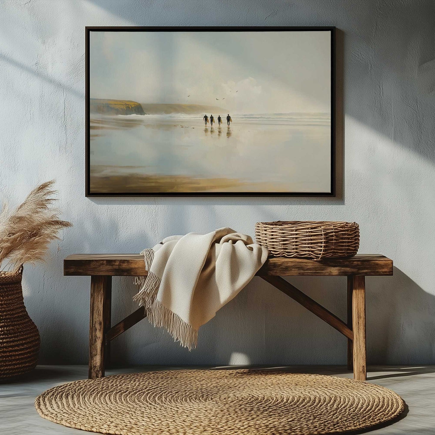 Picture of art in a room