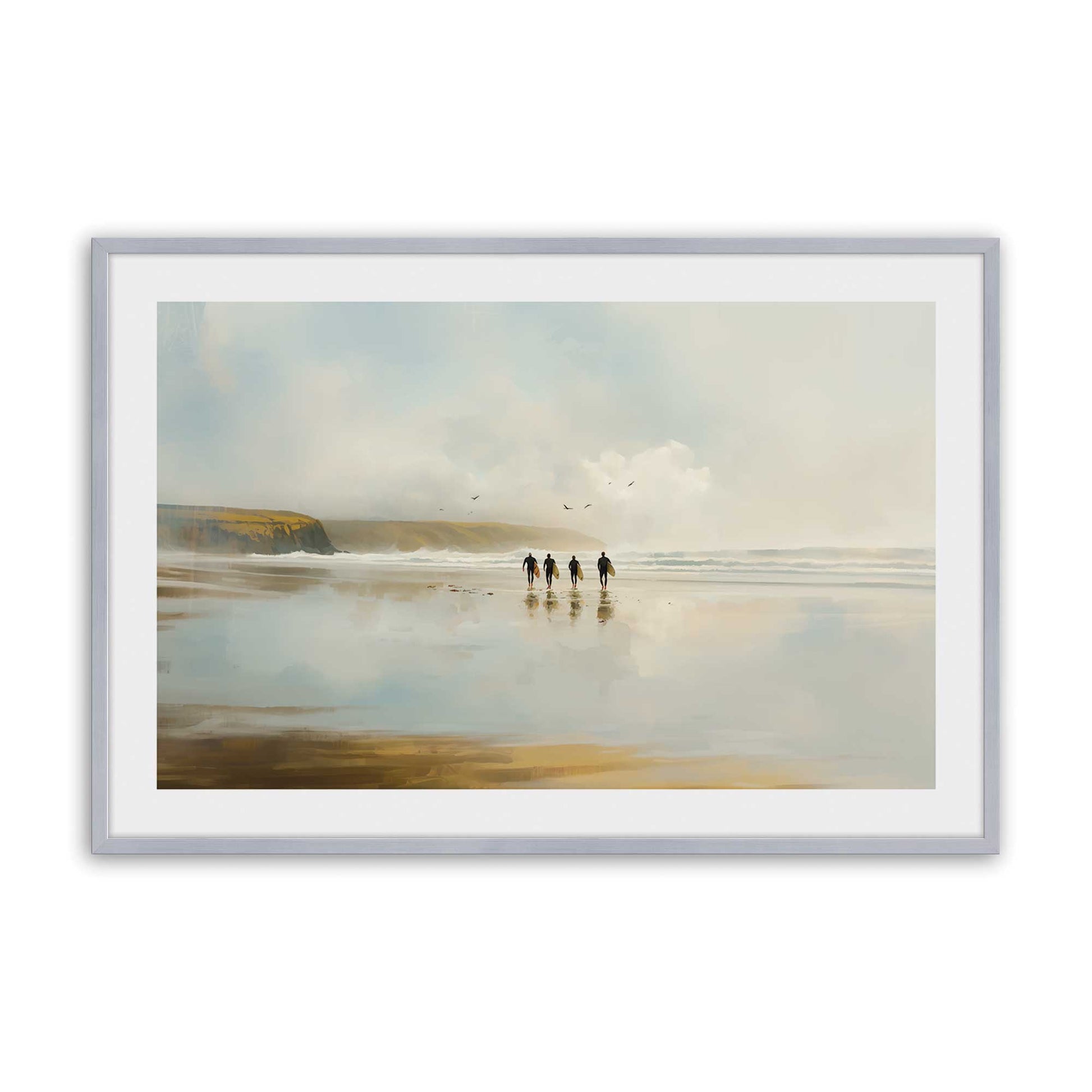 [Color:Polished Chrome], Picture of art in a Polished Chrome frame