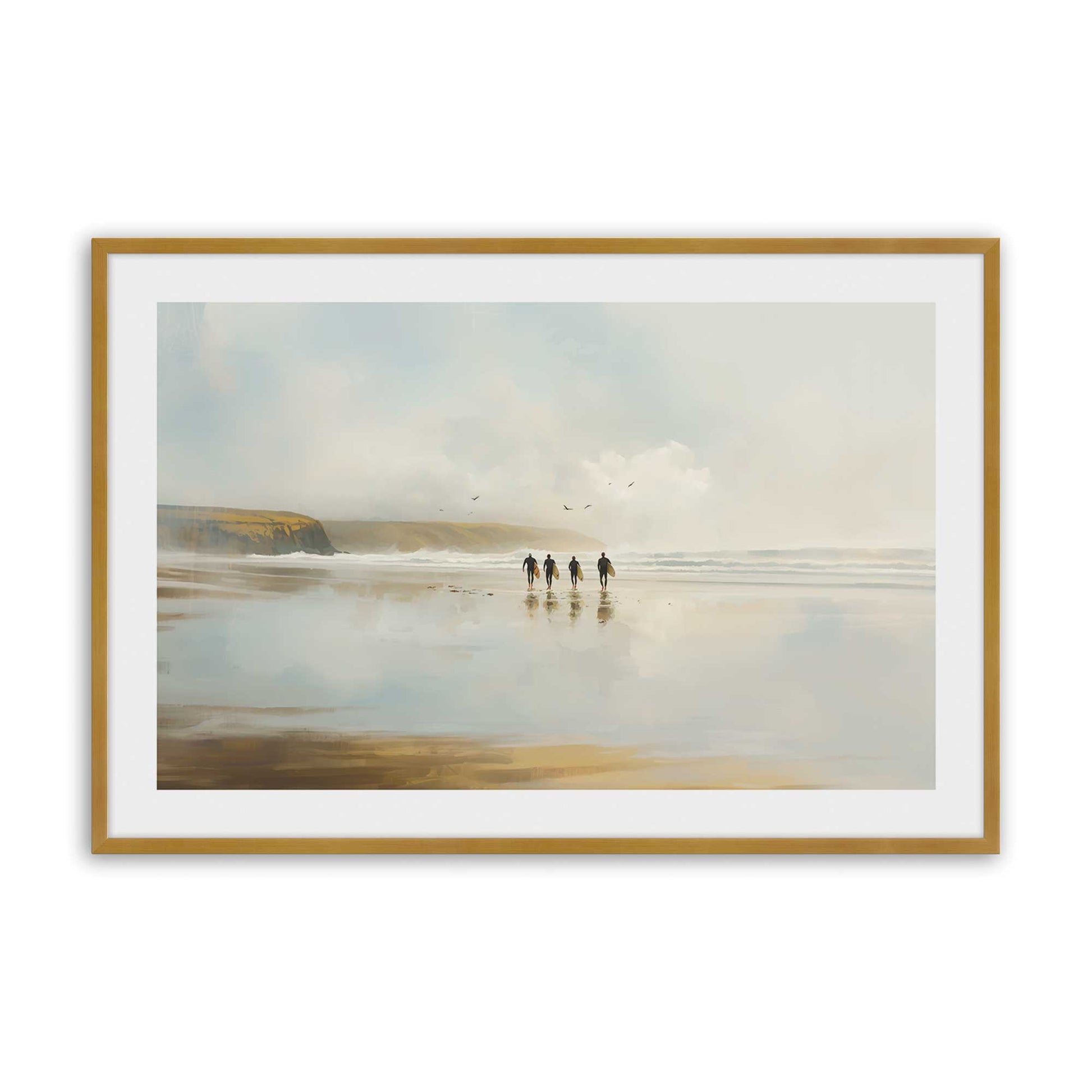 [Color:Polished Gold], Picture of art in a Polished Gold frame