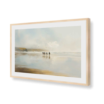 [Color:Raw Maple], Picture of art in a Raw Maple frame of the corner