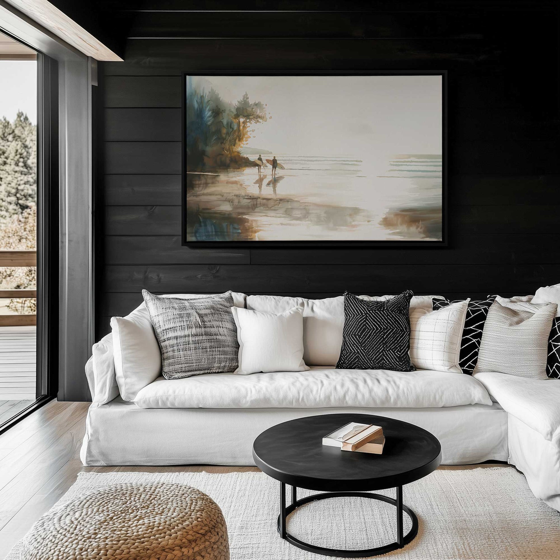 Picture of art in a room