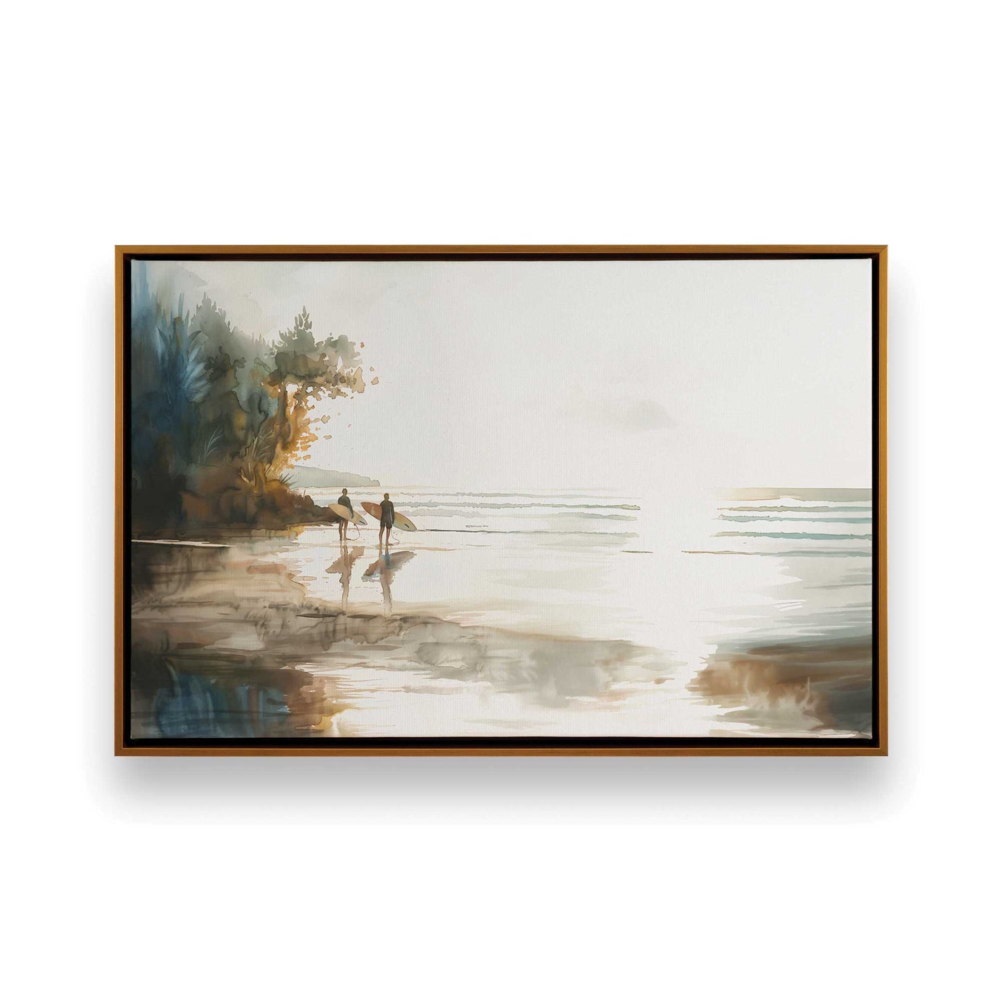 [Color:Polished Gold], Picture of art in a Polished Gold frame