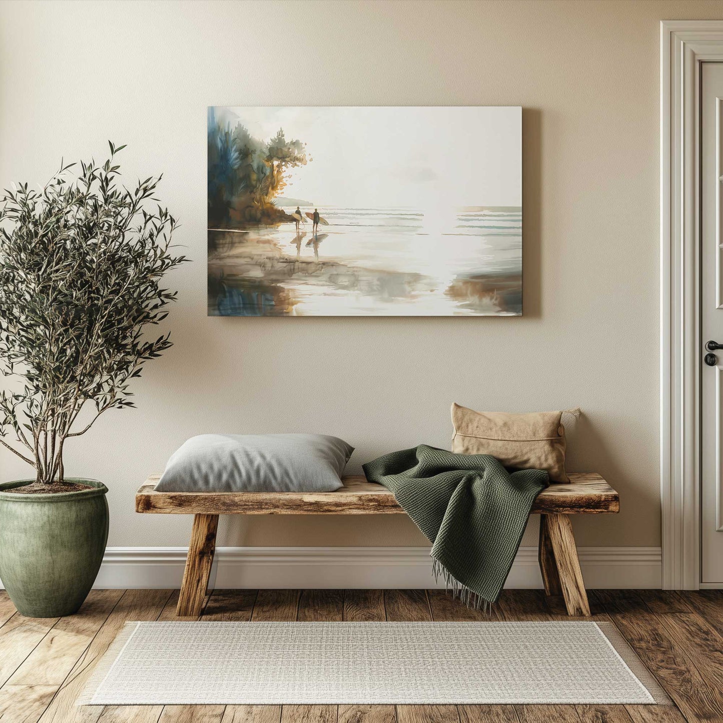 Picture of art in a room
