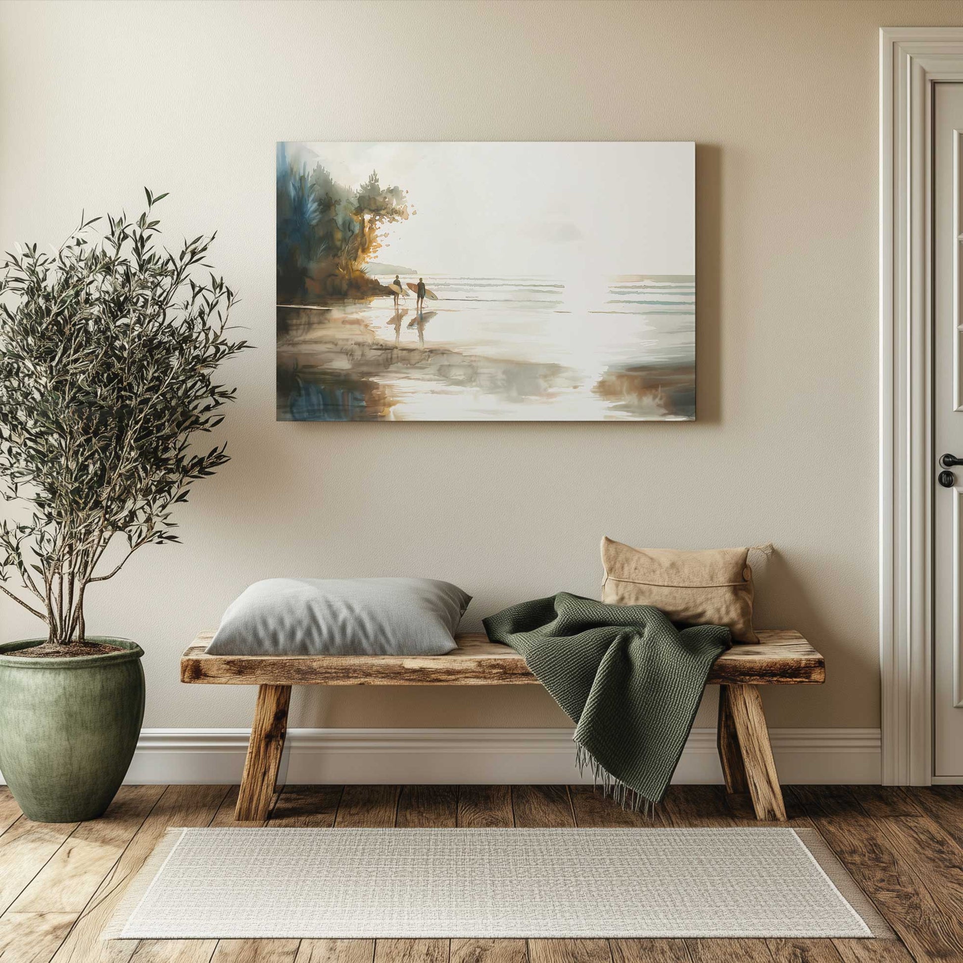 Picture of art in a room