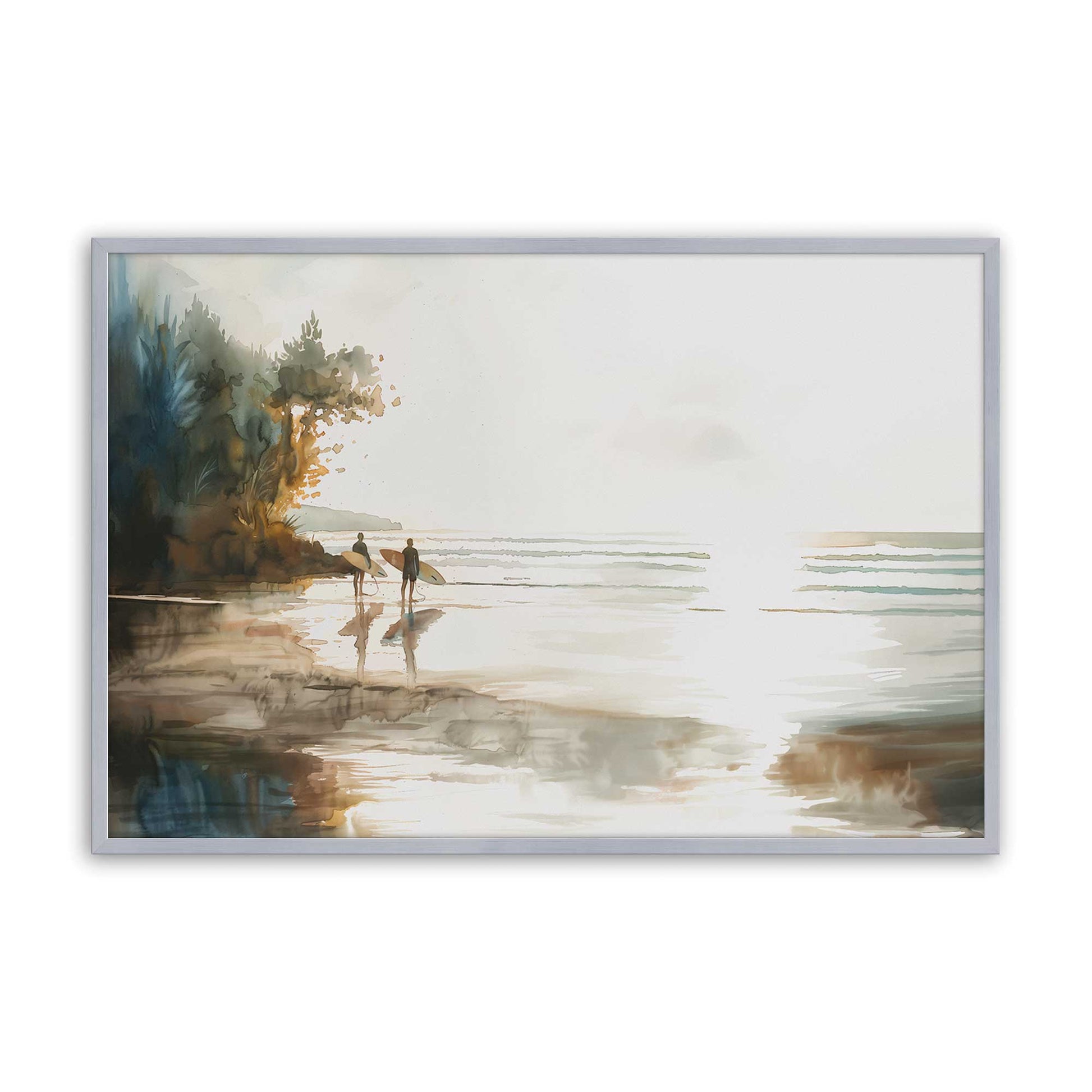 [Color:Polished Chrome], Picture of art in a Polished Chrome frame