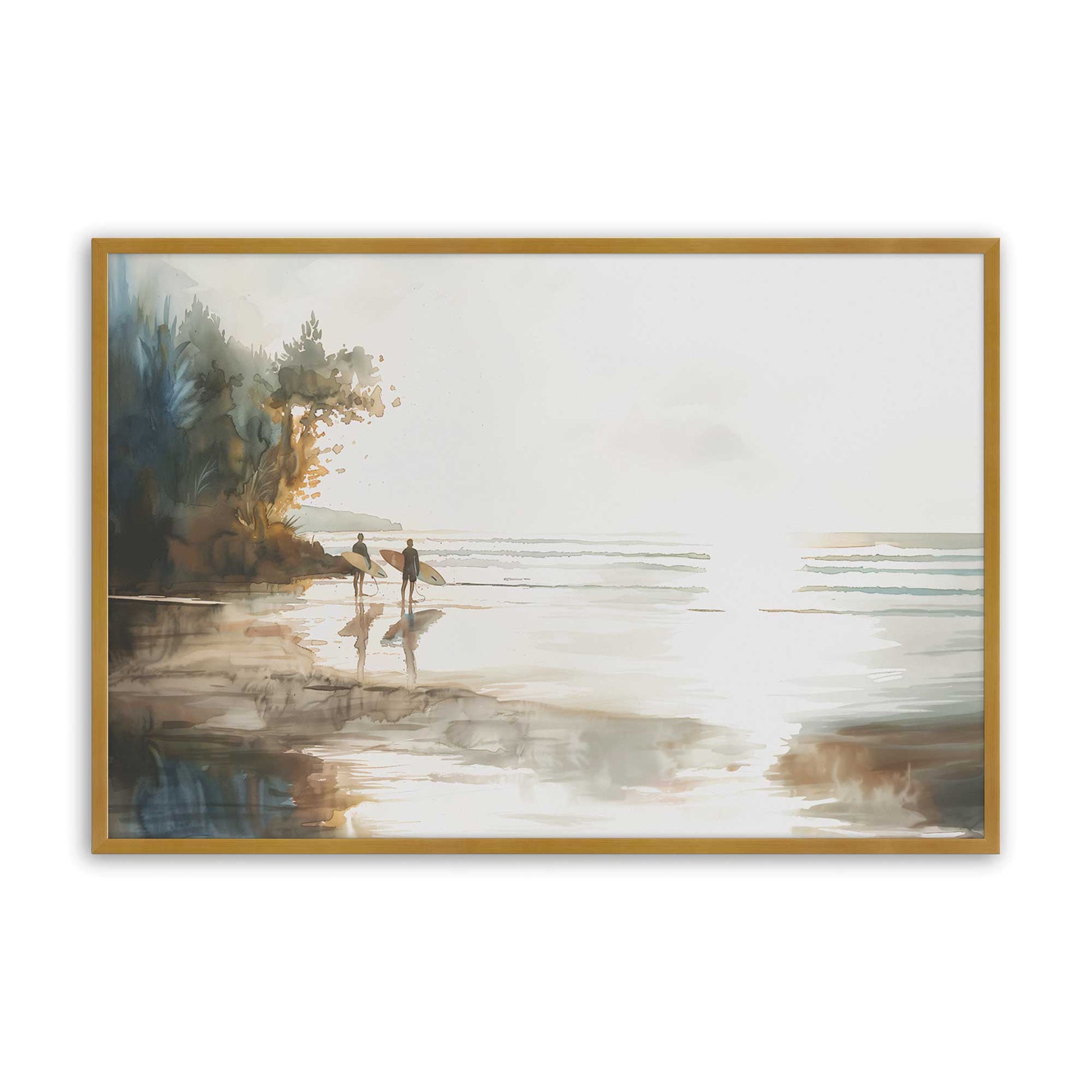 [Color:Polished Gold], Picture of art in a Polished Gold frame