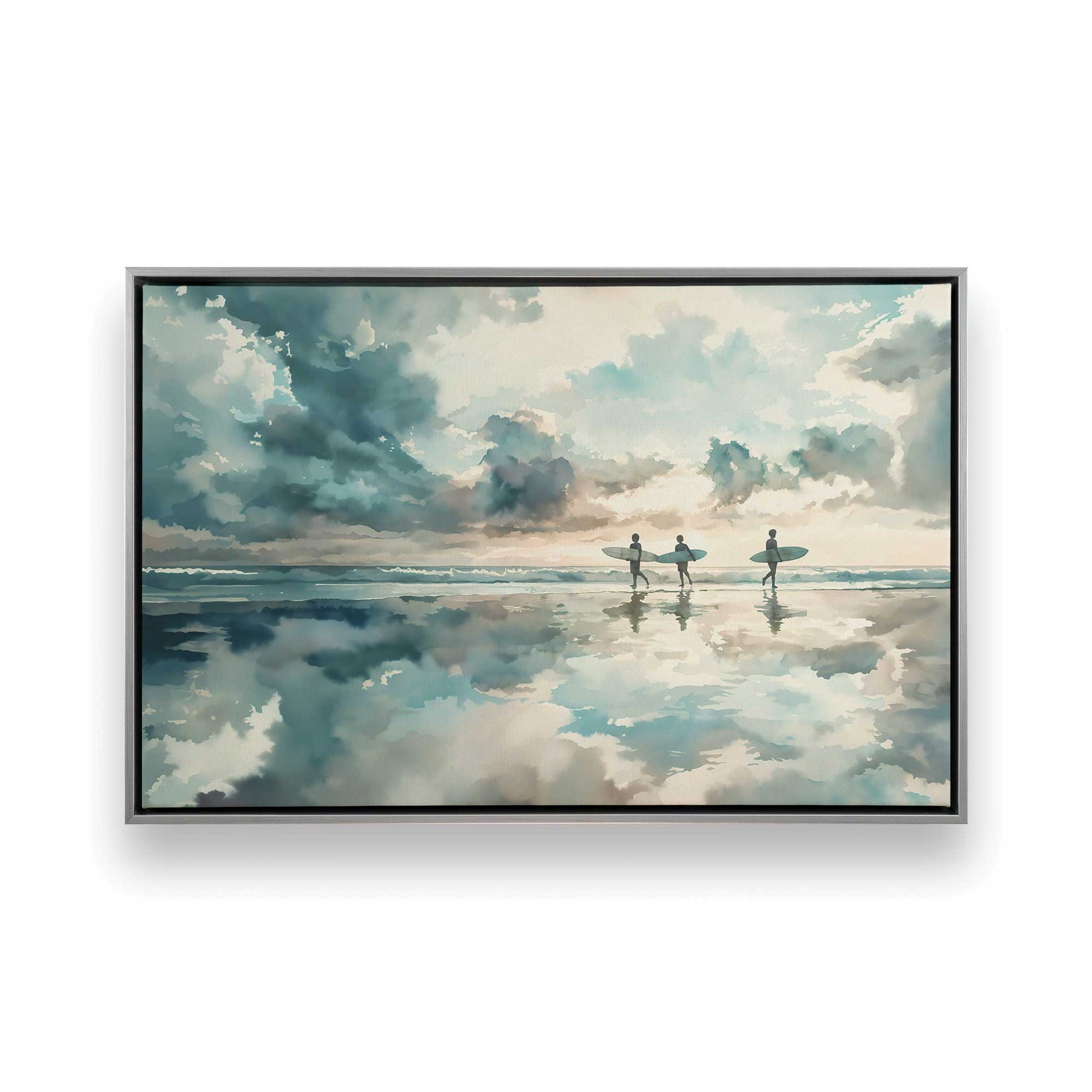 [Color:Polished Chrome], Picture of art in a Polished Chrome frame