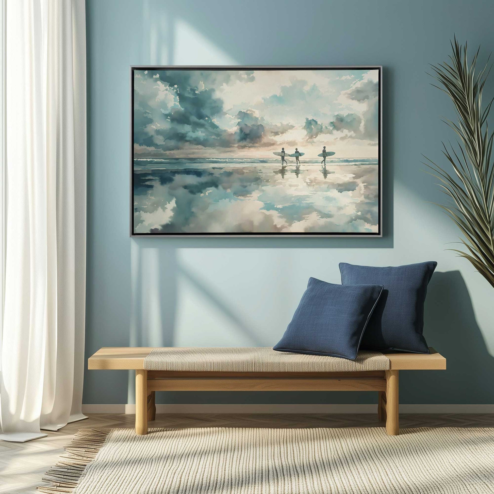 Picture of art in a room