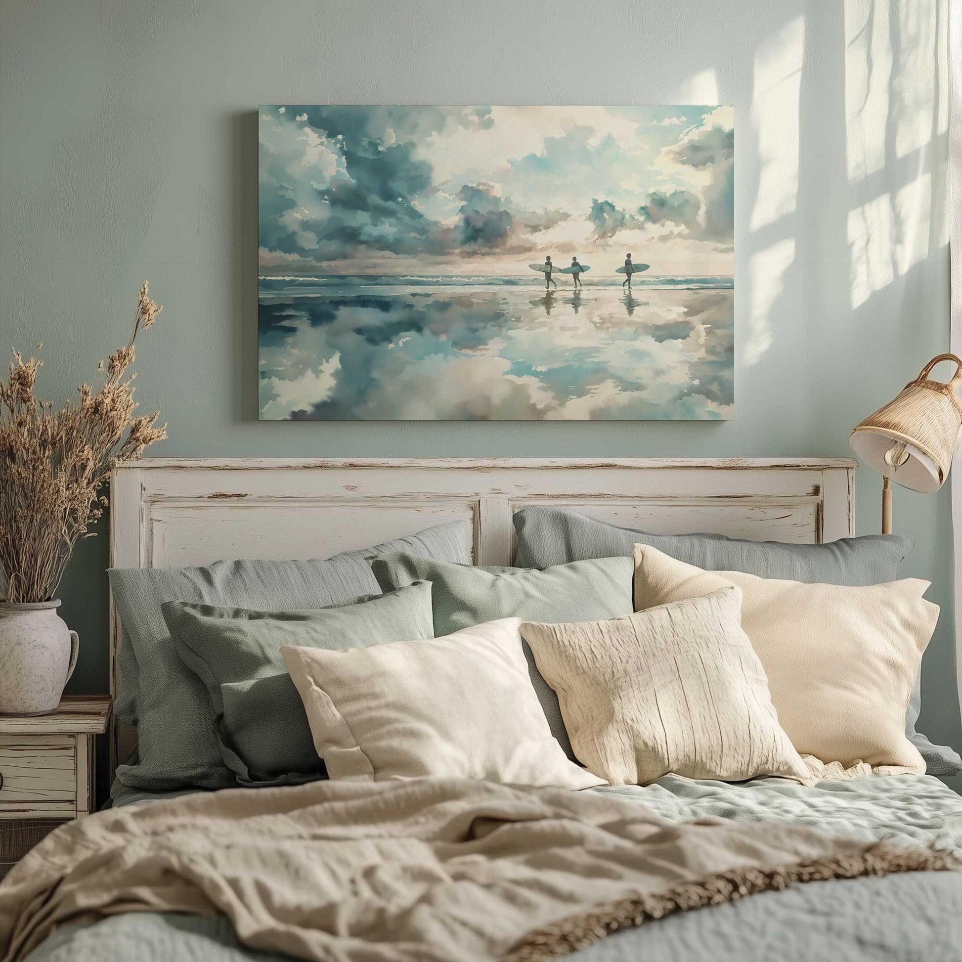 Picture of art in a room