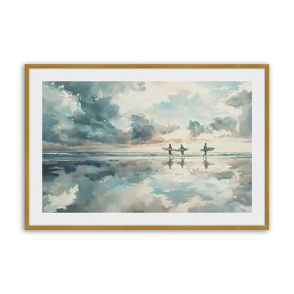 [Color:Polished Gold], Picture of art in a Polished Gold frame