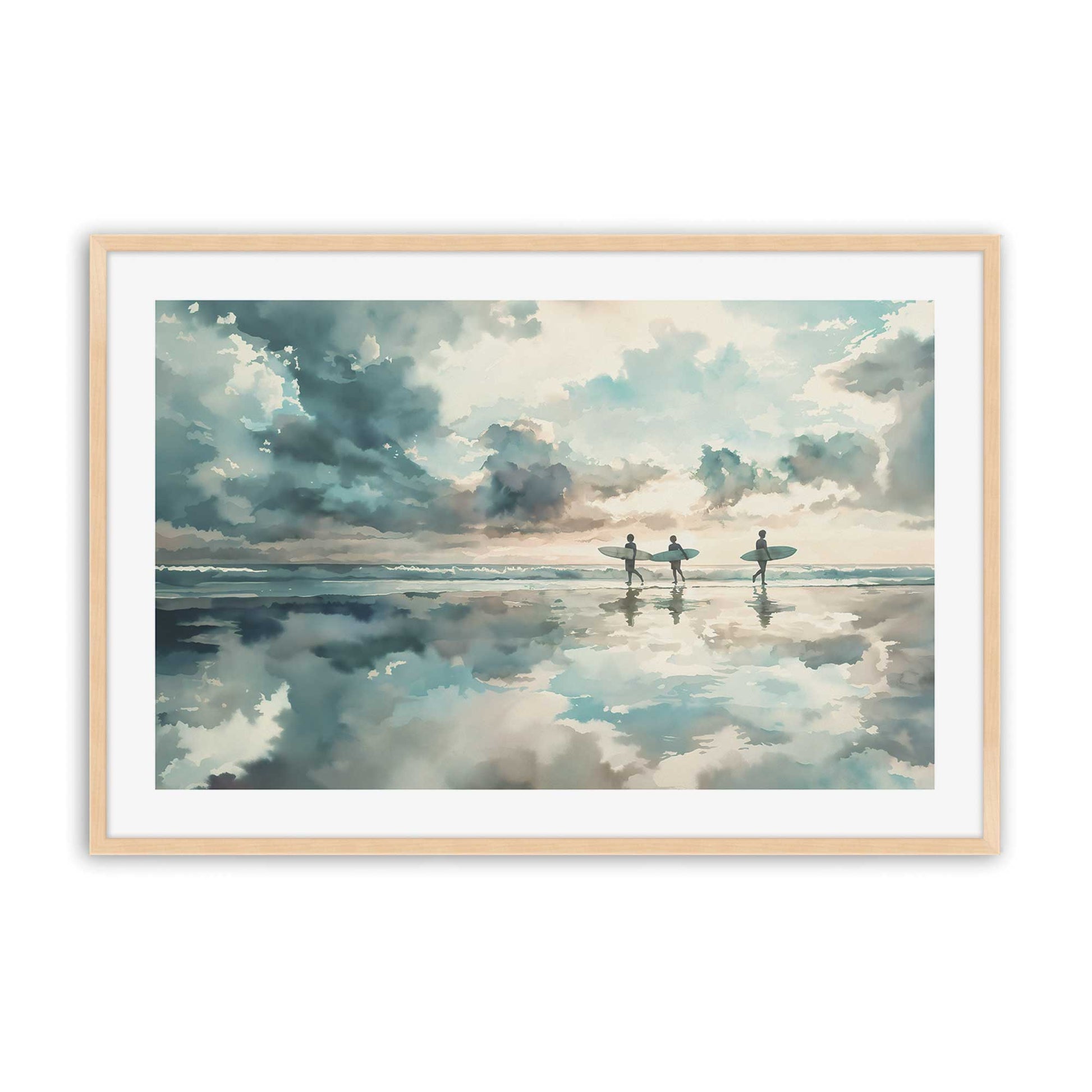 [Color:Raw Maple], Picture of art in a Raw Maple frame